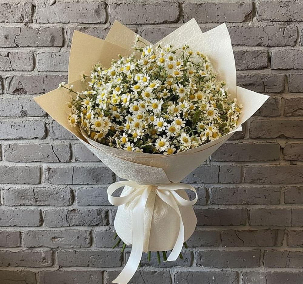 Букет цветов из: Ромашки в Вичуге