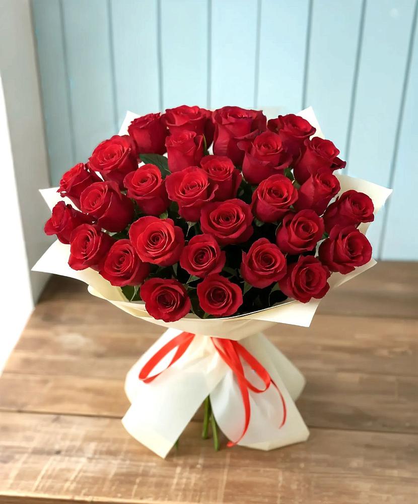 Букет 29 Красных роз в Вичуге