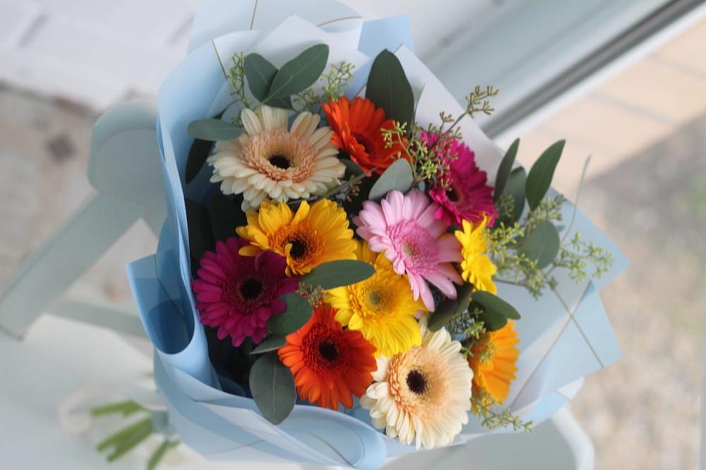 Букет цветов из: Герберы в Вичуге