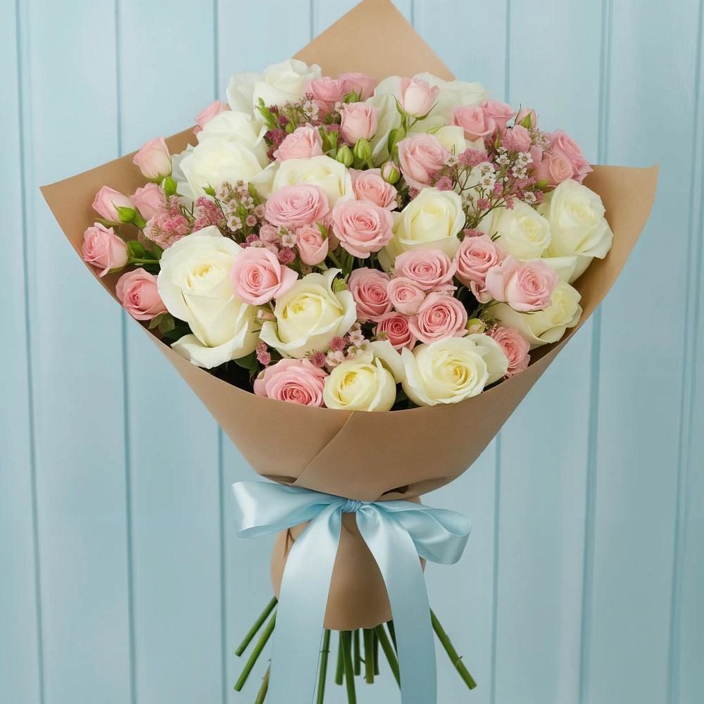 Букет цветов из: Розы в Вичуге