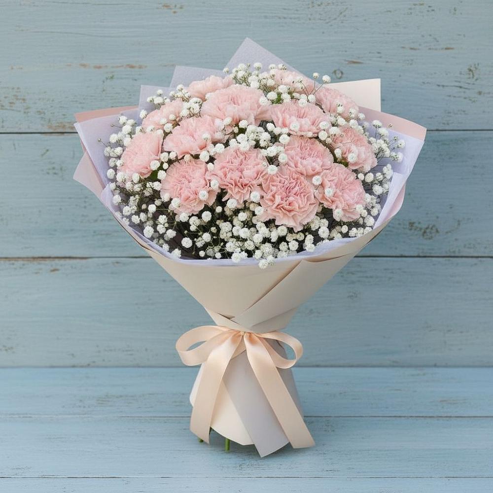 Букет цветов из: Гвоздики в Вичуге