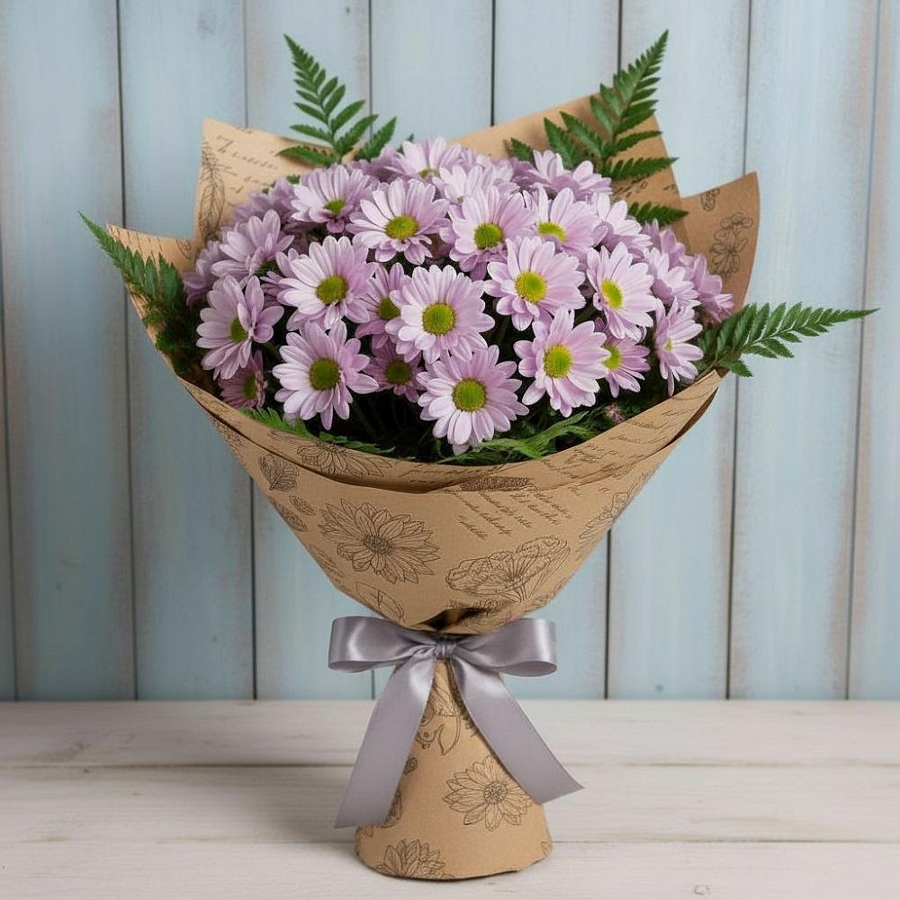 Букет цветов из: Хризантемы в Вичуге