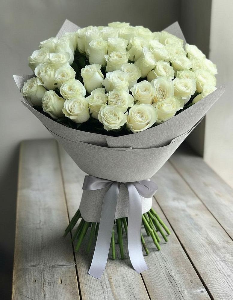 Букет 35 Белых роз в Вичуге