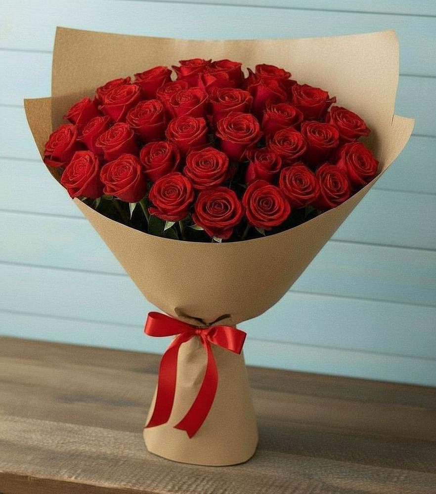 Букет Красные розы Милано в Вичуге