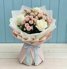 Букет цветов из:  Розы в Вичуге