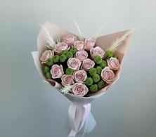 Букет цветов из:  Розы и Хризантемы в Вичуге