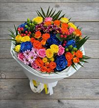 Букет цветов из:  Розы и Хризантемы #REPLACE_PRED# Вичуге