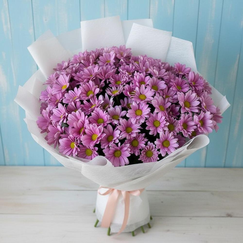 Букет цветов из: Хризантемы в Вичуге