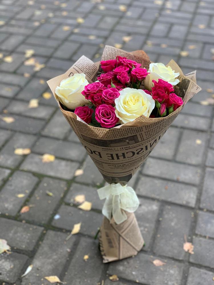 Букет цветов из: Розы в Вичуге
