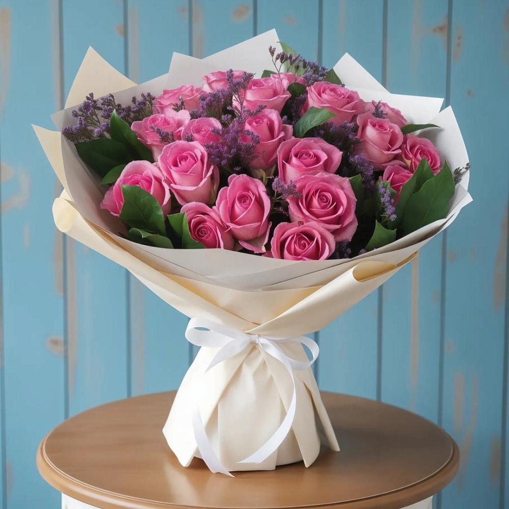 Букет цветов из: Розы в Вичуге