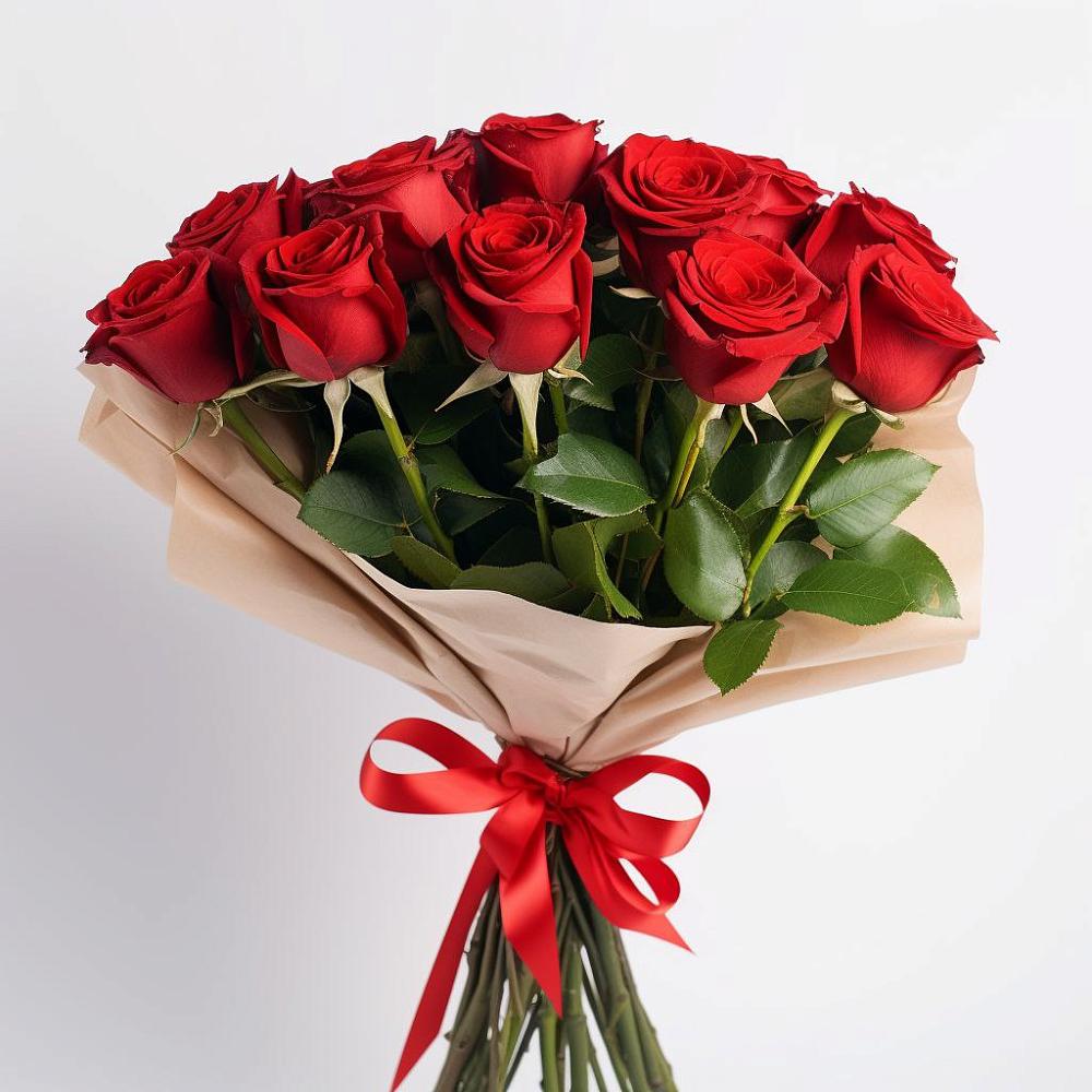 Букет 11 Красных роз Эдлесс Лав в Вичуге