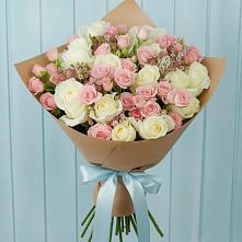 Букет цветов из:  Розы в Вичуге